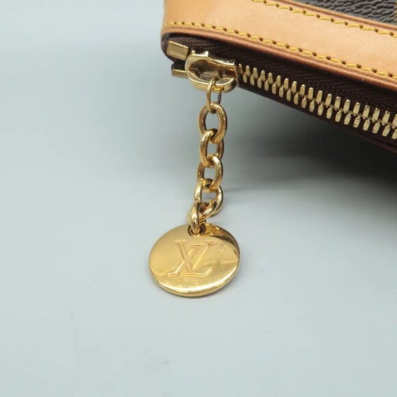 100% Authentic Louis Vuitton Tivoli Brown Monogram Canvas Tote - Picture 9 of 12